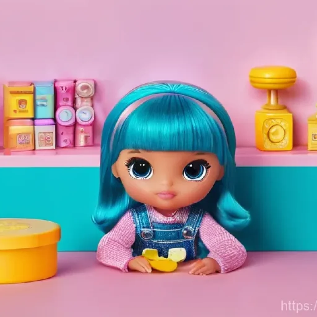 LOL 서프라이즈와 관련된 다양한 문화적 트렌드 - **Prompt 1: L.O.L. Surprise! Original Unboxing Excitement**
    "A candid, vibrant photograph of an ...