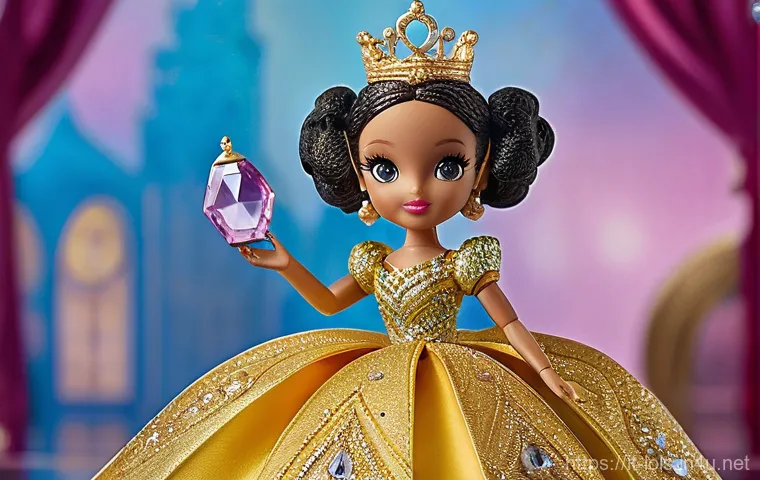 LOL 서프라이즈의 캐릭터별 의상 컬렉션 - **"A close-up, highly detailed image of a rare and collectible LOL Surprise doll, resembling 'Queen ...