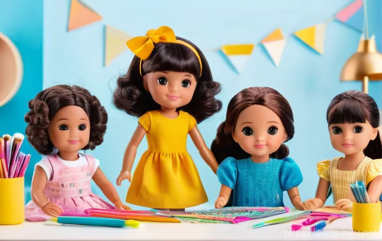 LOL 서프라이즈의 키즈 크리에이터로 돈 벌기 - **"A whimsical diorama featuring a group of three diverse LOL Surprise dolls, each with unique outfi... LOL 서프라이즈의 키즈 크리에이터로 돈 벌기 - **"A whimsical diorama featuring a group of three diverse LOL Surprise dolls, each with unique outfi...