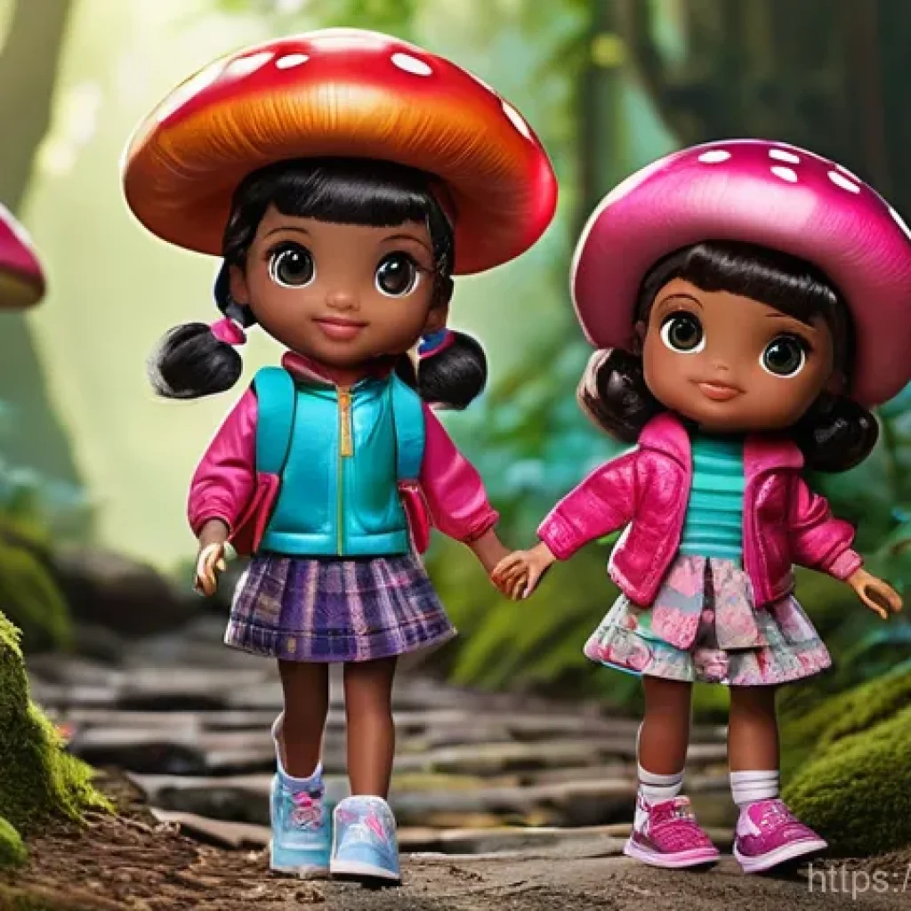LOL 서프라이즈를 주제로 한 팟캐스트 아이디어 - **"LOL Surprise Dolls: The Great Friendship Adventure"**
    A vibrant, whimsical illustration featu...