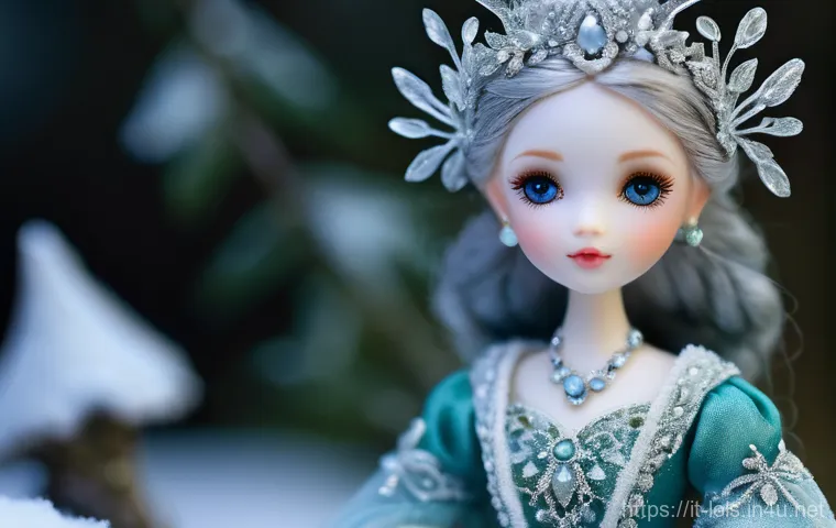 LOL 서프라이즈의 커스터마이징 튜토리얼 - **Prompt 1: The Artisan's Enchanted Doll**
    A highly detailed, macro shot of a custom-designed mi...