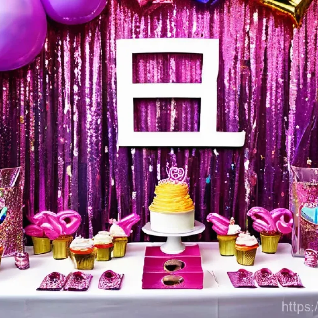 LOL 서프라이즈와 관련된 다양한 소비자 참여 아이디어 - **Vibrant LOL Surprise Birthday Bash:** A lively and colorful birthday party scene for a group of 8-...