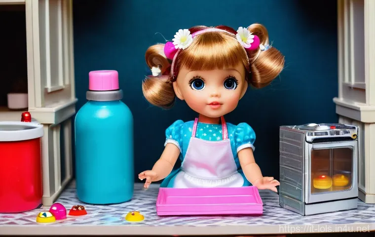 LOL 서프라이즈와 관련된 다양한 소비자 참여 아이디어 - **Creative Diorama Construction for LOL Dolls:** A close-up, brightly lit shot of two children, one ...