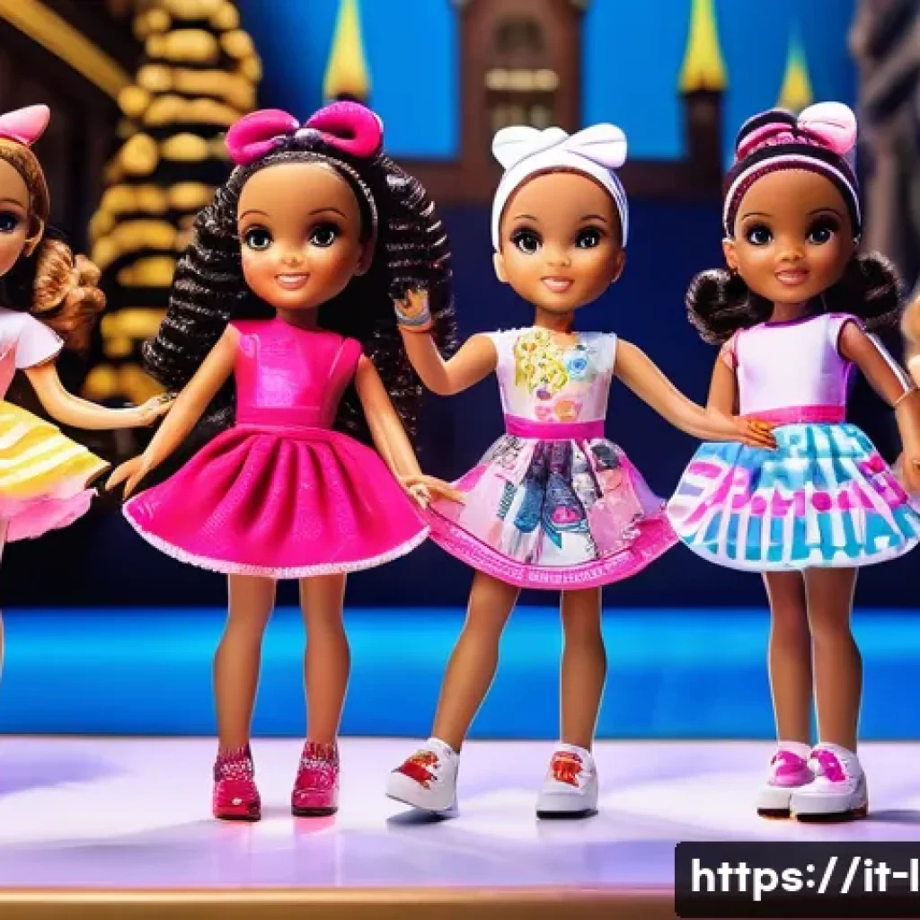 LOL 서프라이즈의 시장 점유율 분석 - **Prompt:** "A group of LOL Surprise! O.M.G. dolls are having a fashion show in Milan. The dolls are...