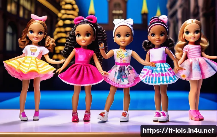 LOL 서프라이즈의 시장 점유율 분석 - **Prompt:** "A group of LOL Surprise! O.M.G. dolls are having a fashion show in Milan. The dolls are...