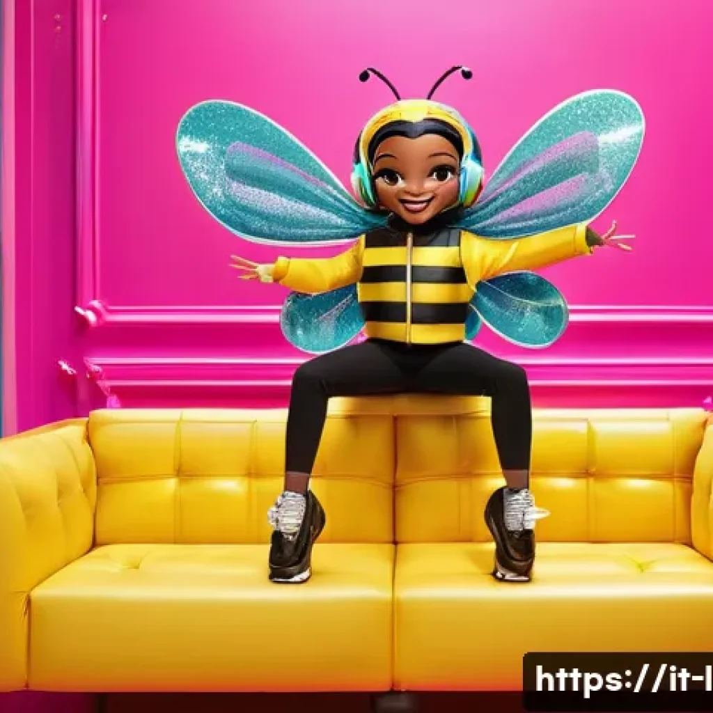 LOL 서프라이즈와 연계된 애니메이션 캐릭터 - A vibrant, animated scene inside the "L.O.L. Surprise! House of Surprises!". Royal Bee, Lady Diva, S...