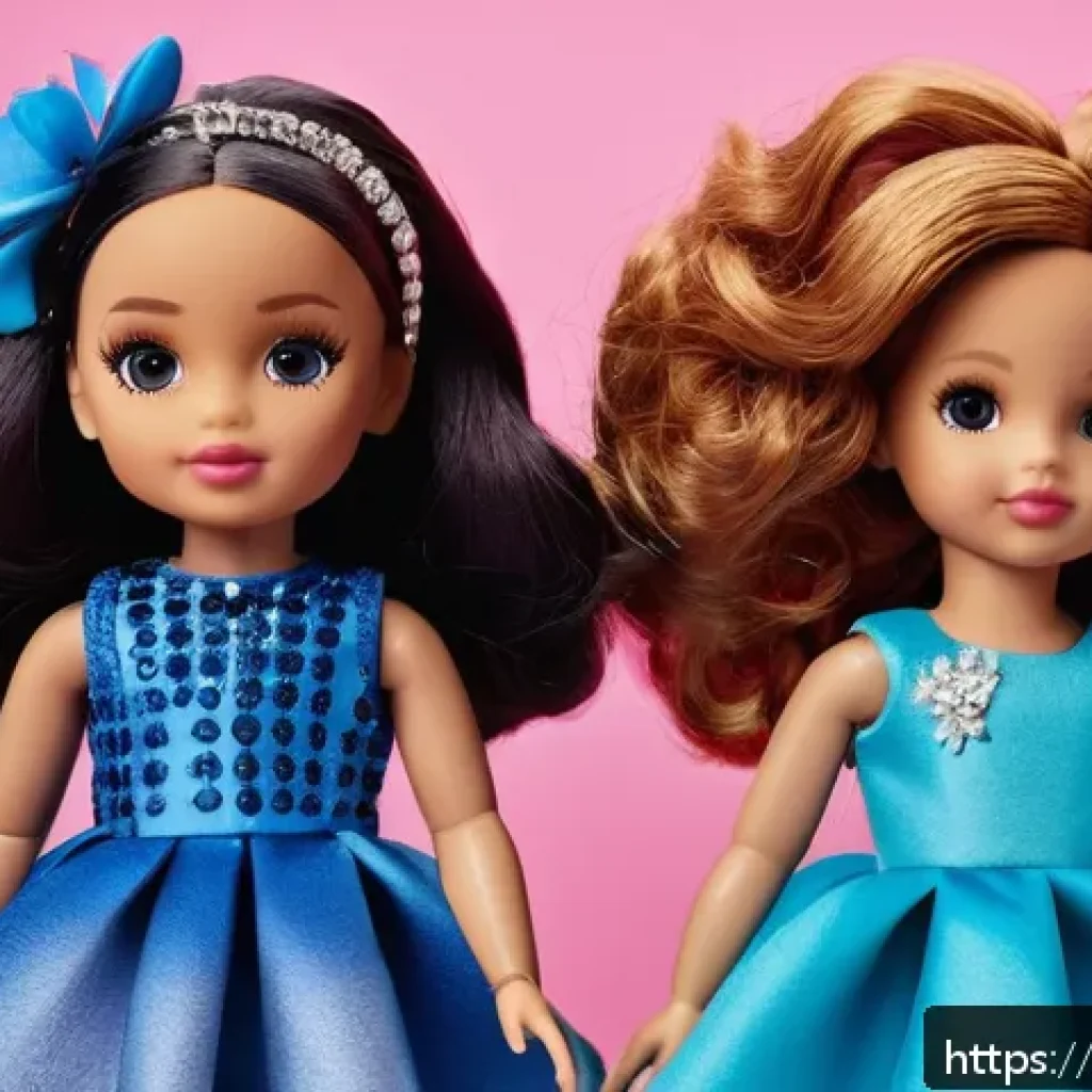 LOL 서프라이즈 비하인드 스토리 - A vibrant and detailed scene featuring LOL Surprise! O.M.G. dolls dressed in fashionable, intricatel...